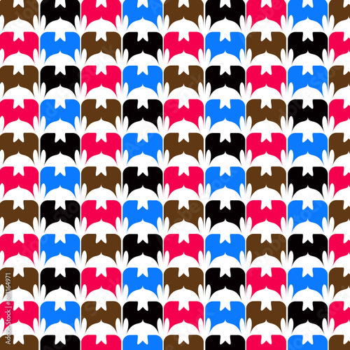  Abstract art illustration pattern background.