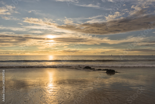 Golden Sunset on the Ocean, Costa Rica © Kerry Snelson