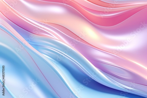Abstract shine plastic liquid texture wave background.