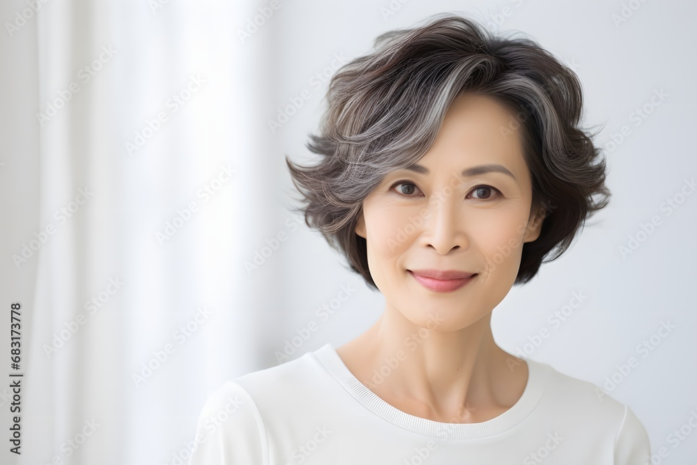 Confident Businesswoman in White Shirt and Blazer Standing Against Cityscape Background Generative AI Confident Businesswoman in White Shirt and Blazer Standing Against Cityscape Background Generative AI