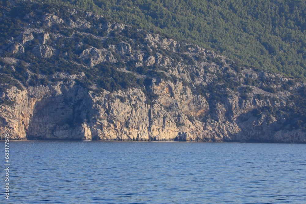 Uninhabited island on the Croatian coast Uninhabited island on the Croatian coast