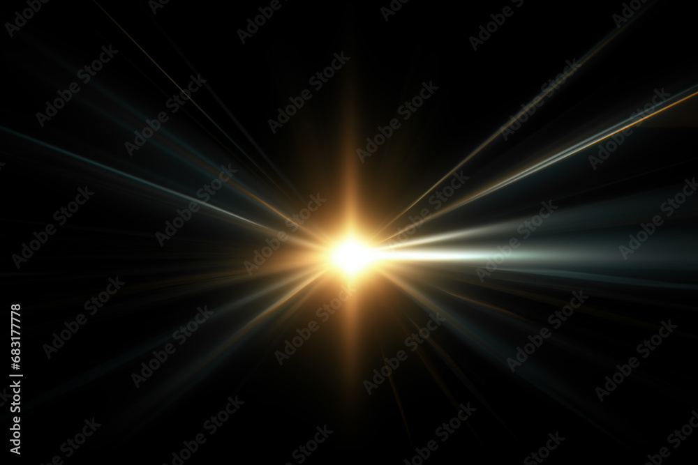 Light flare Glowing light explodes Light flare Glowing light explodes