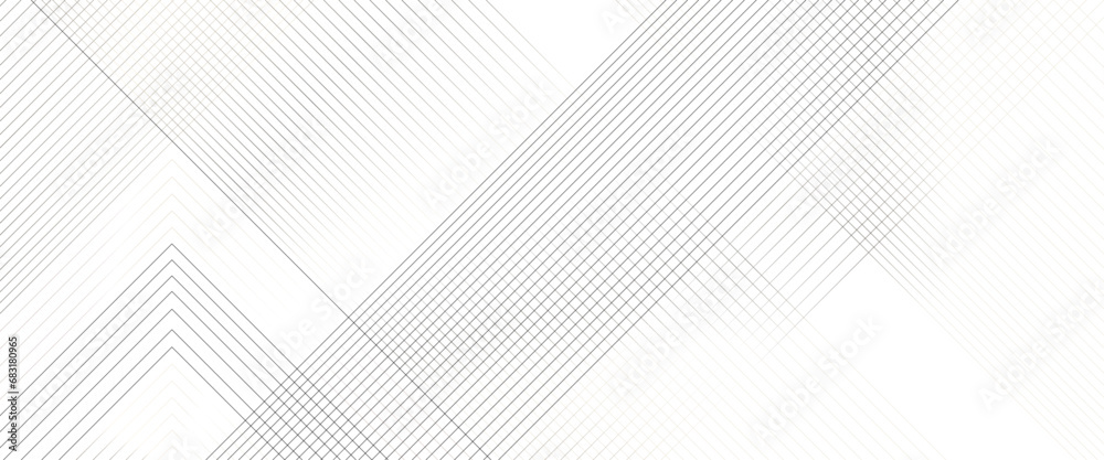 Vector geometric pattern Transparent background in white with lines effect decoration and line stripes curve abstract presentation background. - obrazy, fototapety, plakaty 