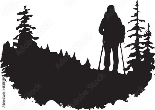 Adventure   Versatile Black Silhouette Vector Series
