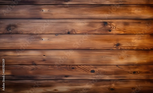 Natural and Textured Wooden Wall with Detailed Wood Grain Pattern for Rustic and Organic Design Themes Generative AI