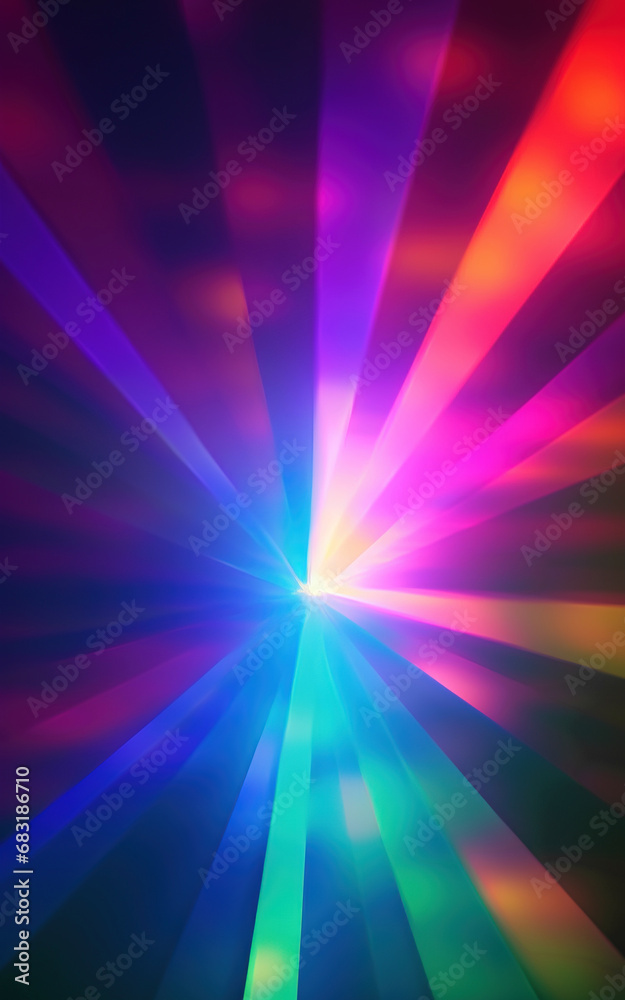 Rainbow Light effect Rainbow Light effect