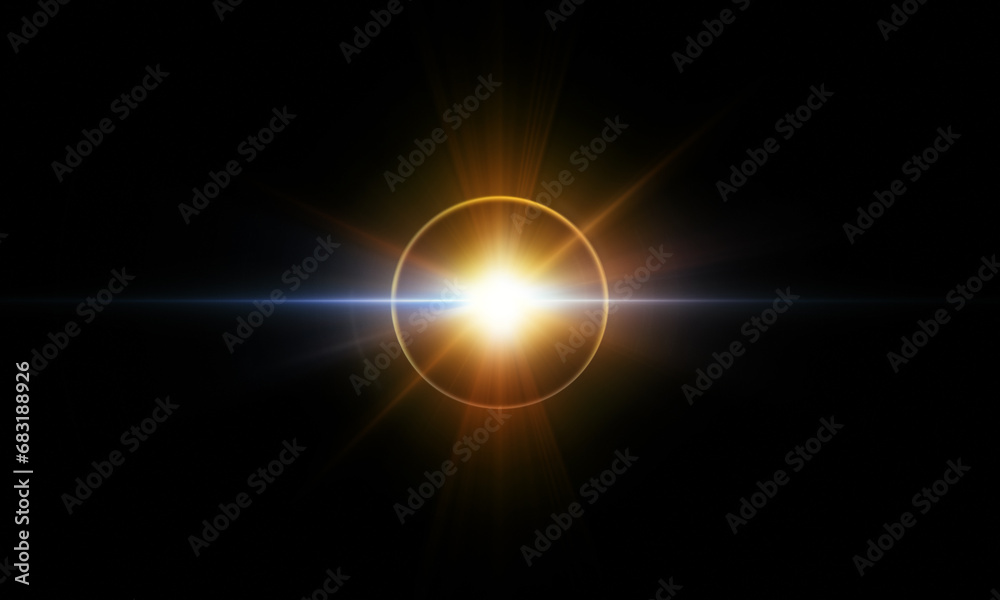 Light flare, Light effect Light flare, Light effect
