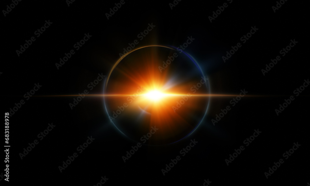 Obraz premium Light flare, Light effect