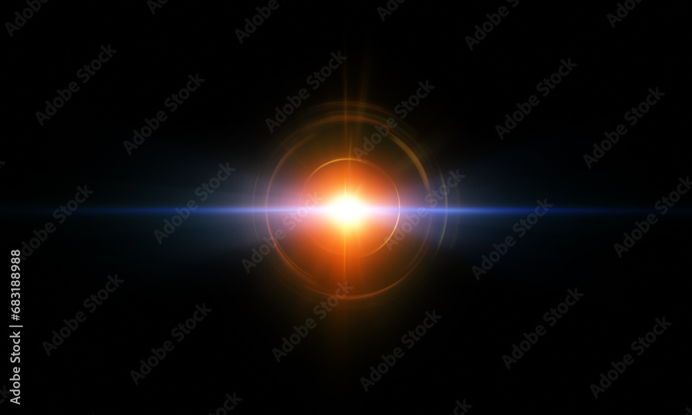 Light flare, Light effect Light flare, Light effect