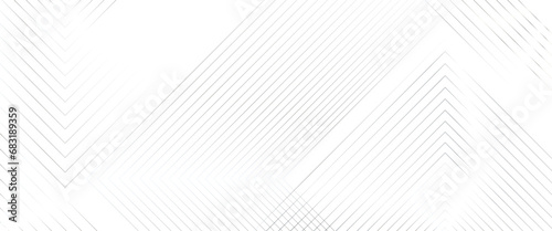 Vector white geometric lines angles shapes in white and gray layers of transparent background.