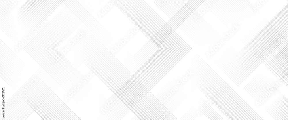 Vector abstract white and grey gradient with modern geometric pattern transparent background for graphic design.