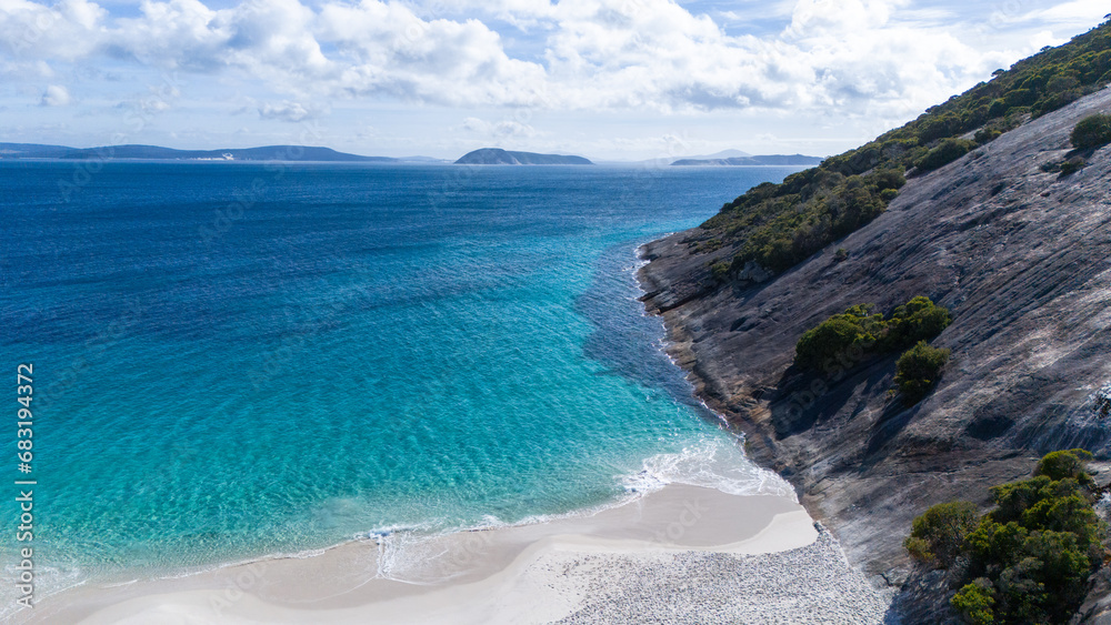 Misery Beach in Albany Western Australia that was voted best beach in the world
