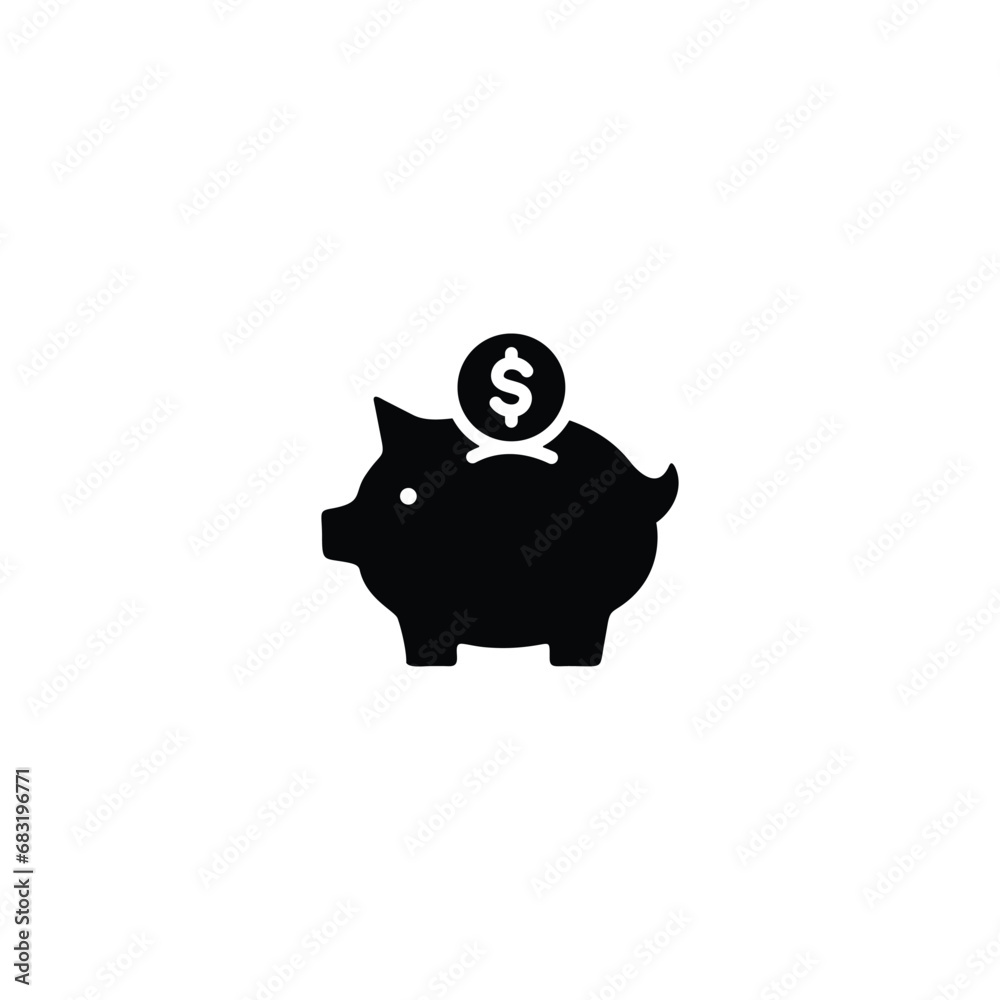 Piggy Bank icon, Piggy Bank sign vector Piggy Bank icon, Piggy Bank sign vector