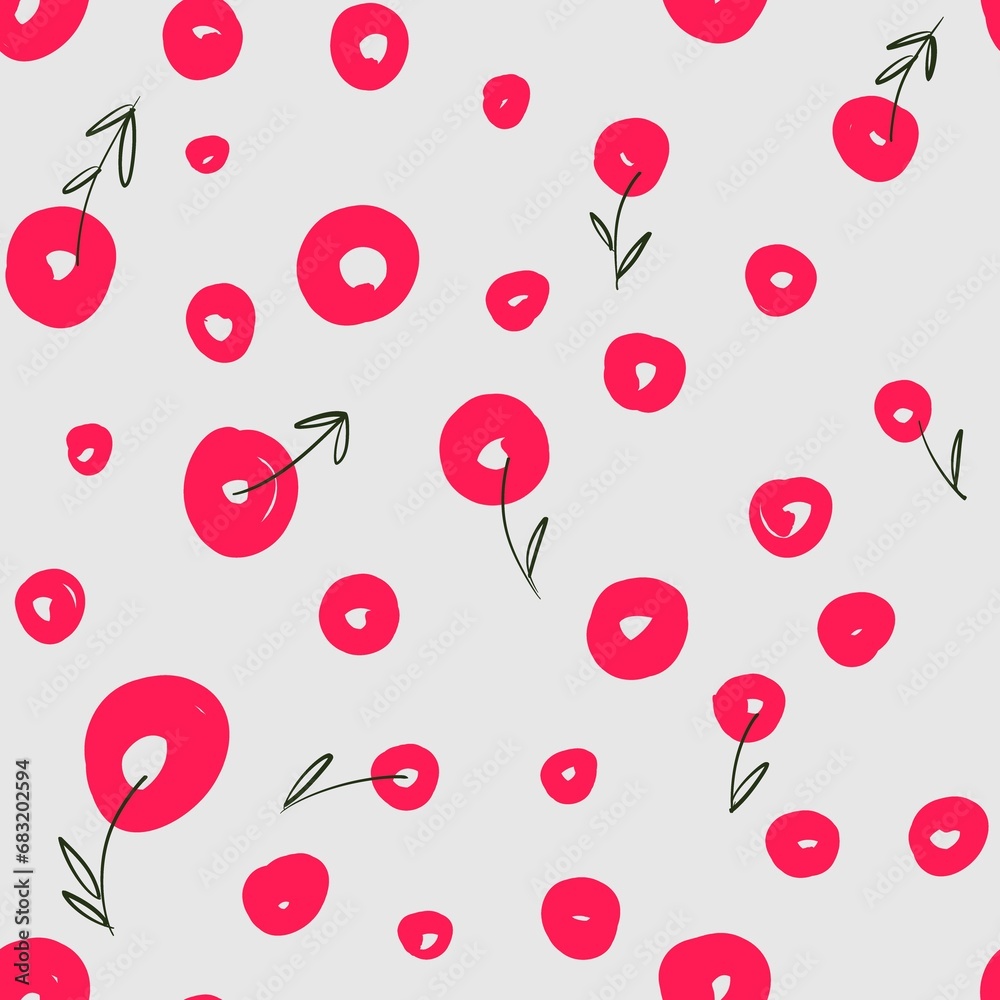 seamless pattern with cherry seamless pattern with cherry