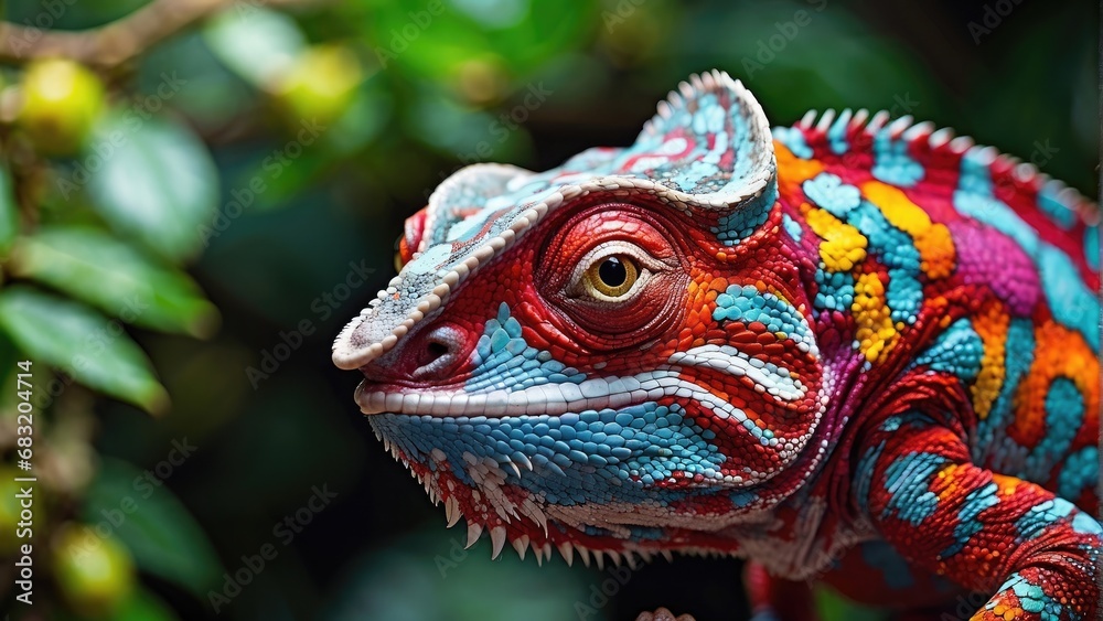 chameleon on a branch photo chameleon on a branch photo