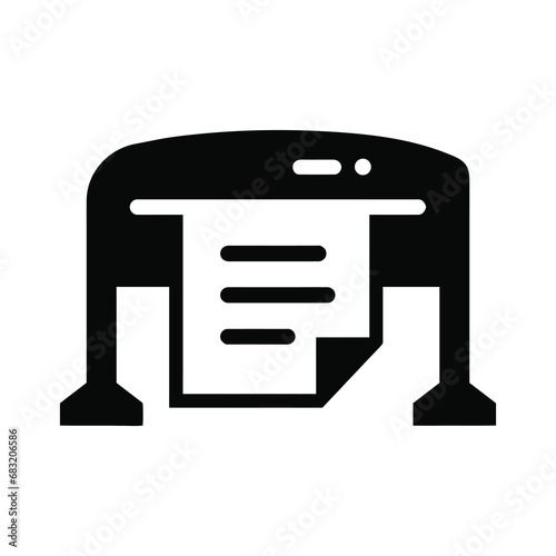 Large Format Printer Icon