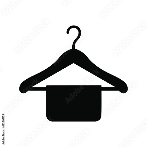 Clothes hanger icon