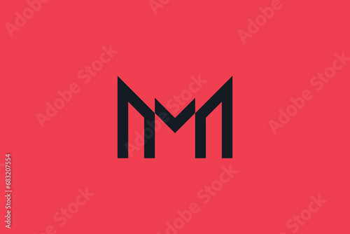 Letter M logo design inspiration vector template