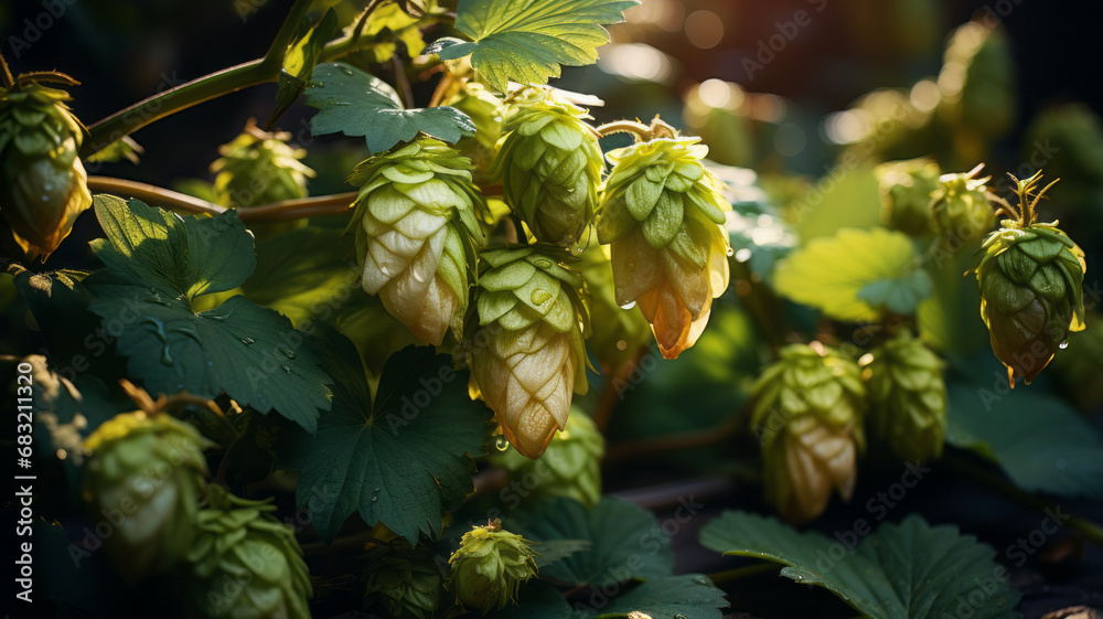 fresh Hops form farm. fresh Hops form farm.