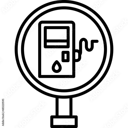 Gas Station Icon