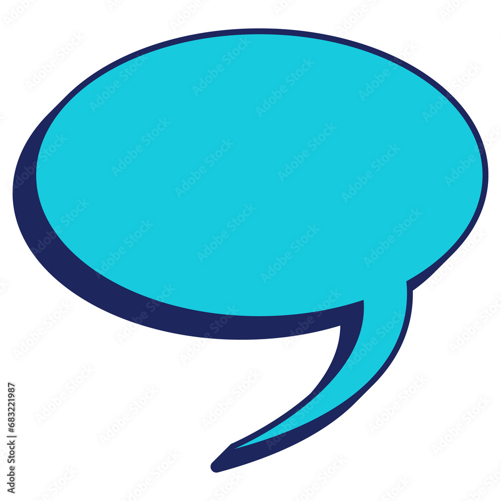Chat Bubble Pastel Color. Speech Bubble Flat Style Illustration Chat Bubble Pastel Color. Speech Bubble Flat Style Illustration