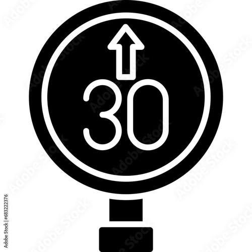 Speed Limit Icon