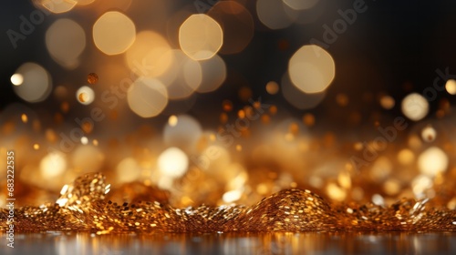 Gold dust close-up, background image © Mike