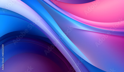 Abstract Background - Smooth Flow: Purple and Blue Abstract Design for Backgrounds