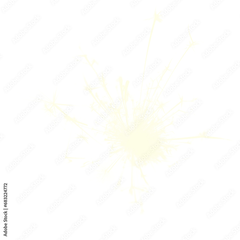 Fototapeta premium fireworks on transparent background, png