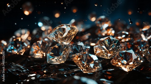 Diamond Radiance: Capturing Brilliance Up Close