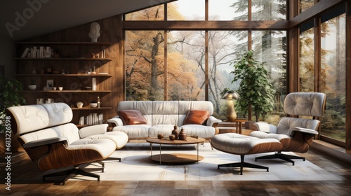 Living Harmony  Capturing the Essence of Contemporary Living Room Design