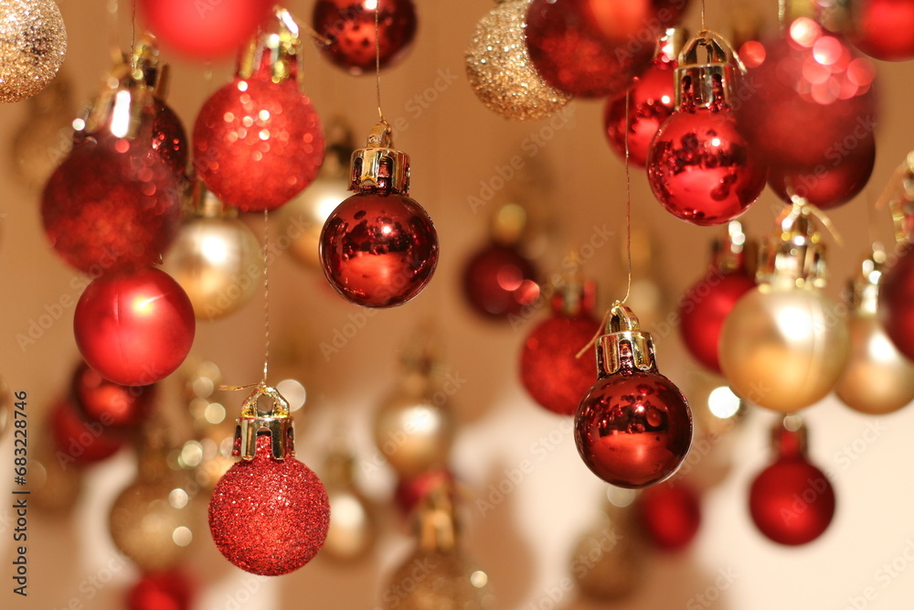 RED CHRISTMAS BALLS RED CHRISTMAS BALLS