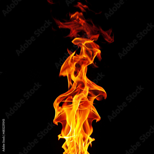 たき火の炎1 © SUITE IMAGE