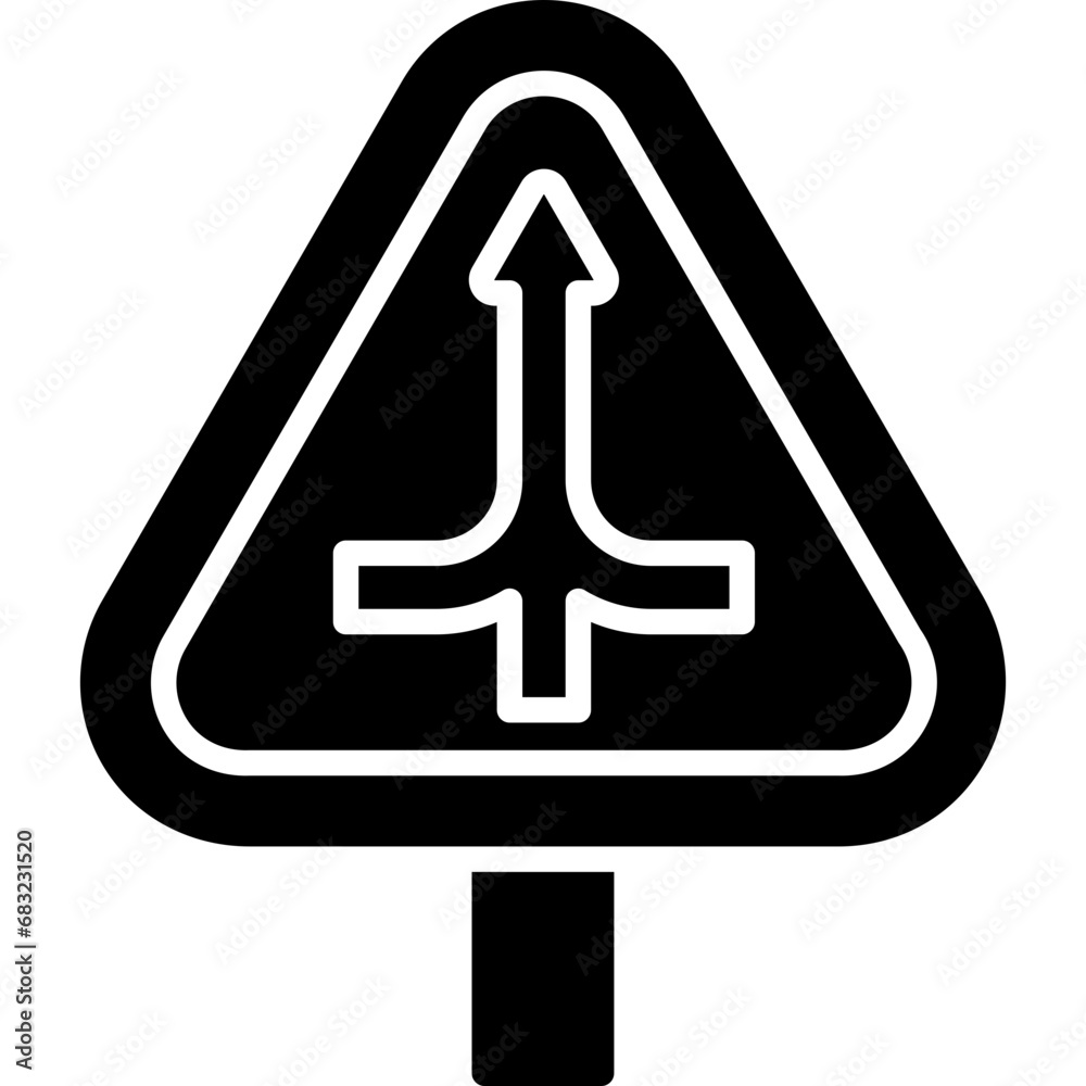 Line Merge Icon Line Merge Icon
