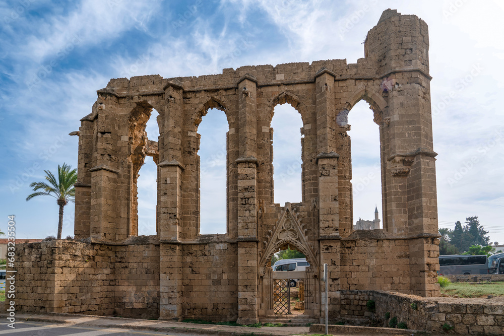 St George of the Latins is the remains of one of the earliest churches in Famagusta (Gazimagusa in Turkish), North Cyprus