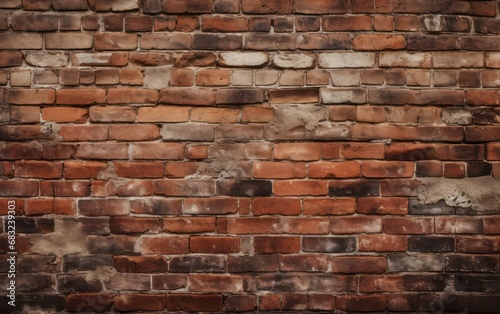  Brick wall background.
