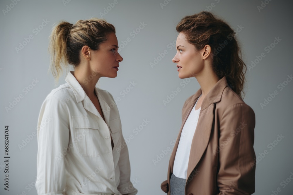 Supportive Friendship: Two Women Holding Hands in Comfort Supportive Friendship: Two Women Holding Hands in Comfort