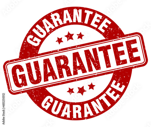 guarantee stamp. guarantee label. round grunge sign
