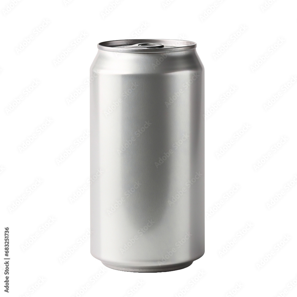 aluminum drink soda can isolated in white transparent background. aluminum drink soda can isolated in white transparent background.