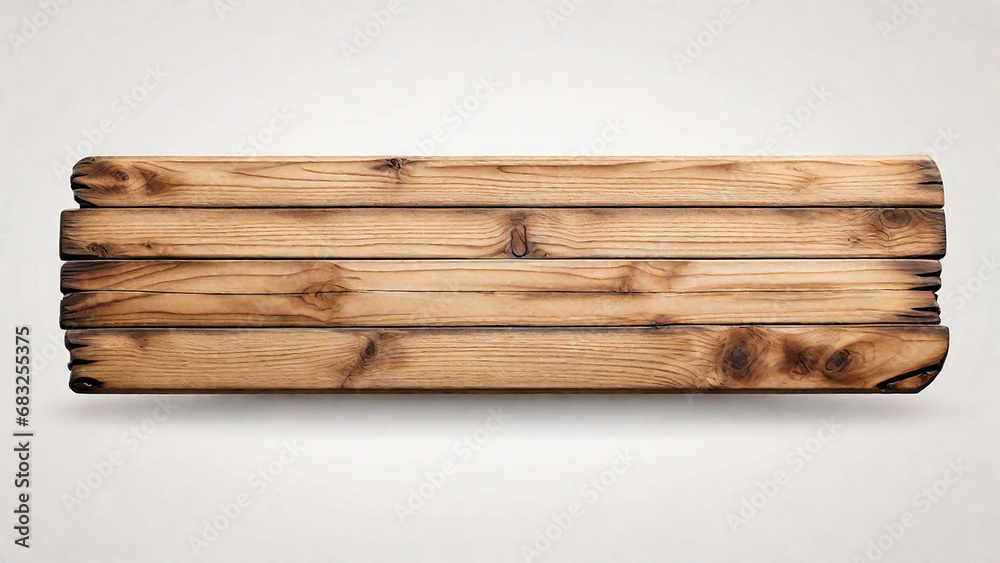 Wooden sign board isolated on white background. 3d illustration. Wooden sign board isolated on white background. 3d illustration.