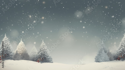Empty christmas greeting card © Farnaces