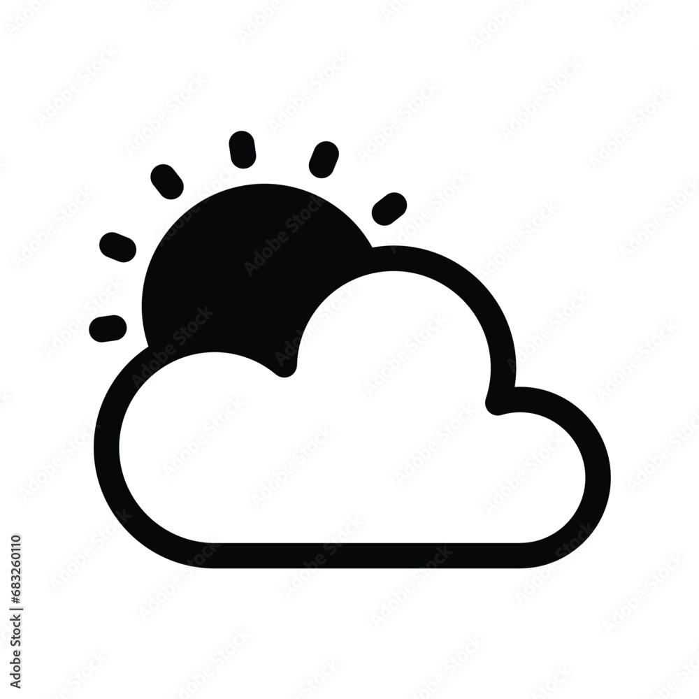 Weather and forecast icon Weather and forecast icon