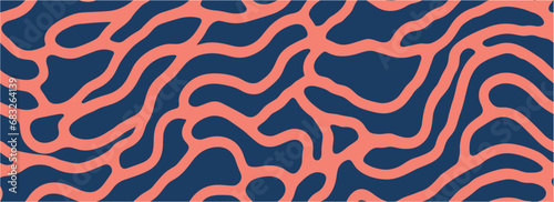 Animal Background. The geometric background by stripes. Seamless pattern with diagonal waves. Nature ground vector seamless pattern.
