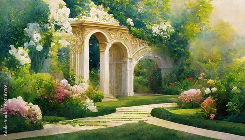 Painting of Garden