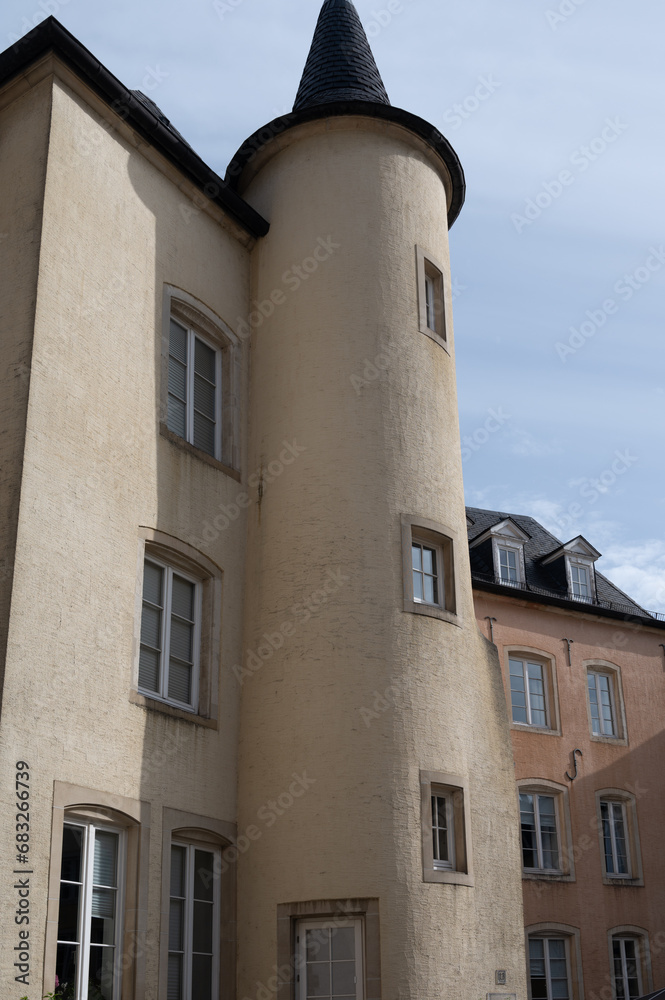 Fototapeta premium Views of Luxembourg or Luxembourg City capital city of Luxembourg country and one of de facto capitals of European Union