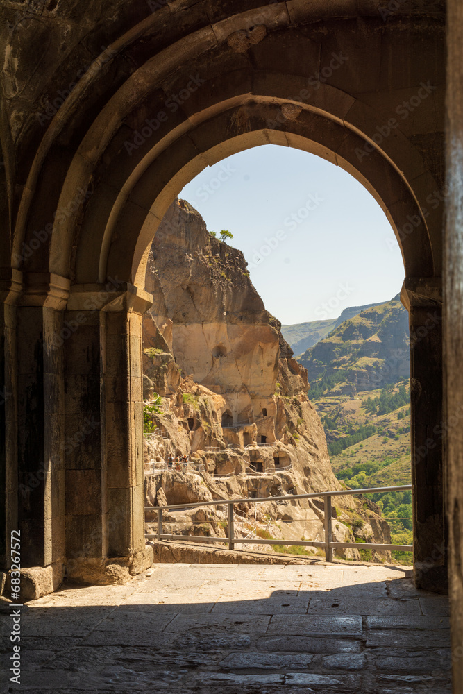 Vardzia Monastery cave city in Georgia