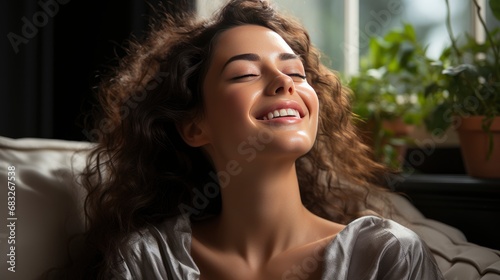 Young Woman Relaxing Hot Spring Drinking  HD  Background Wallpaper  Desktop Wallpaper