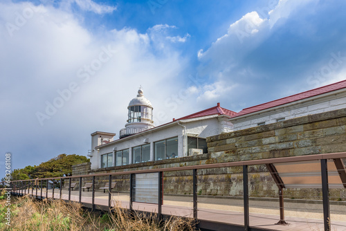 Mihonoseki Lighthouse, an Important Cultural Property of Japan, Shimane Prefecture photo