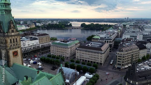 Hamburg Rathaus, Hamburg, Germany