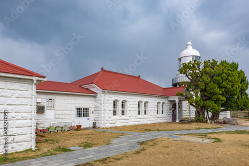 Mihonoseki Lighthouse, an Important Cultural Property of Japan, Shimane Prefecture photo